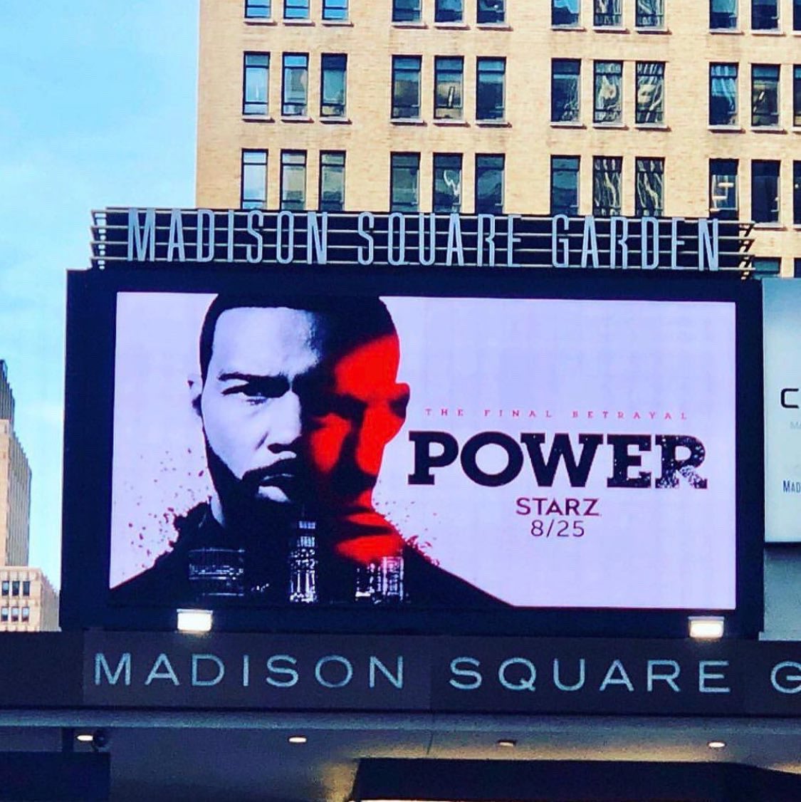 JBettis420's tweet photo. Had a blast at the #PowerPremiere ! Salute to the whole team for all the hard work everyone put in! Last night was a great success. Thank you to everyone who came out  #Love #PowerAtMSG #Power #TheFinalBetrayal 🔥 https://t.co/SI7saqO9nh