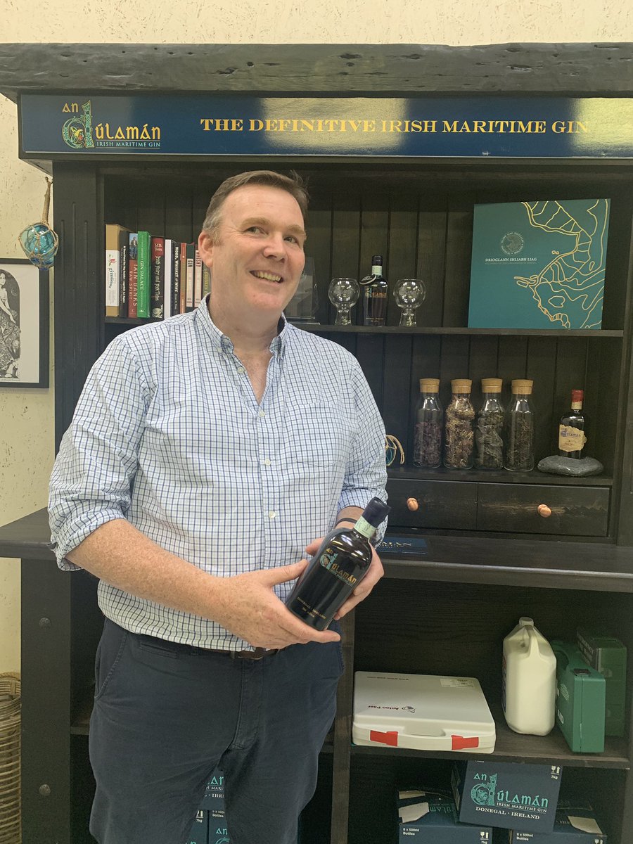 AislingnIreland's tweet photo. Next time you’re in Donegal you must visit  Sliabh Liag Distillers. Dulaman is a gin with a compelling story best told in person by James and Derek @SliabhLiagDistl @AnDulamanGin @TourismIreland https://t.co/GYqYuijGYE