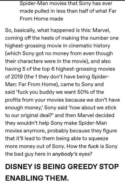 falconbvcky's tweet image. stop saying ‘fuck sony’, fuck disney instead pls