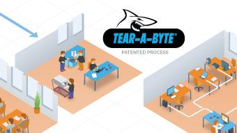TheTechR2's tweet image. Tear-A-Byte® allows you to complete an EOL risk assessment of your data security procedures and obtain an action list to address and solve data security issues in the Datacenter and Enterprise.  buff.ly/32H36hW