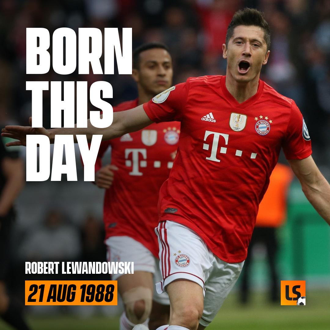 546 games 416 goals  7 Bundesliga titles   Happy Birthday Robert Lewandowski  