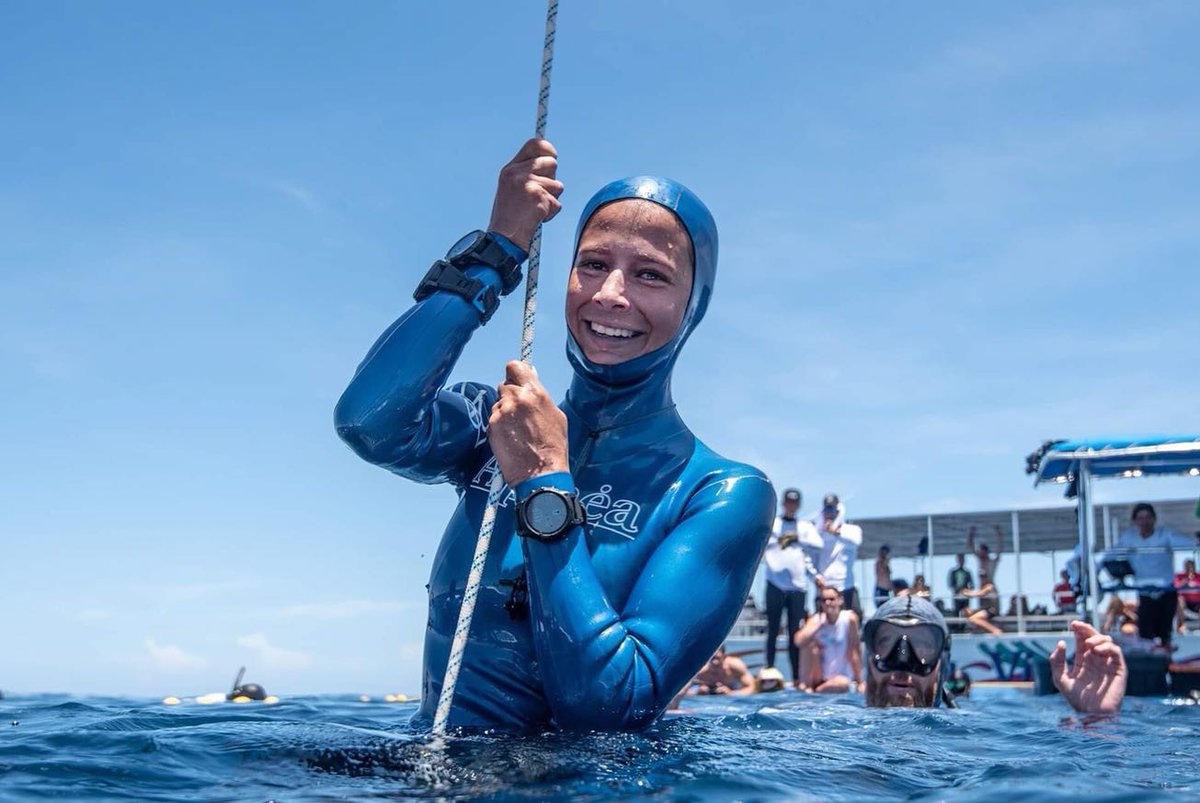 freedivingclub's tweet photo. Nataliia Zharkova Sets a new Freediving world Record
https://t.co/55X6KoEVmR
#freedive #freediving #TheFreedivingClub #underwater #scubadive #Rotana #Nataliia_Zharkova #apnea #Gulfsea #ApneaTraining #FreedivingTraining #skindiver https://t.co/1AjlE45kAS