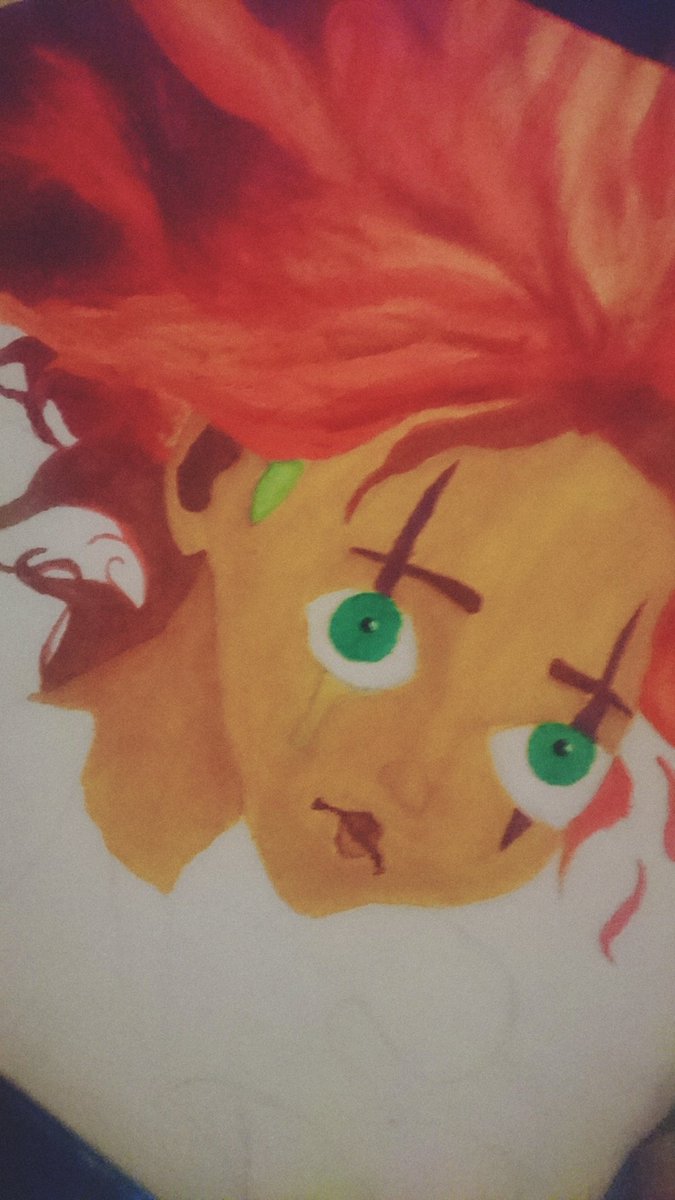 Hace como unos 7 años que empecé este cuadro, y les prometo que sé que lo acabaré algún día