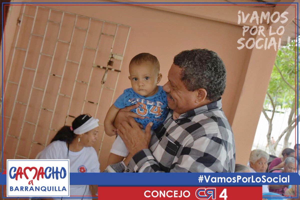 josecamacho01's tweet photo. ¡Me alegran la vida y con sus ganas de salir adelante me impulsan a seguir trabajando por ellos!
#VamosPorLoSocial en la primera infancia, en el adulto mayor, en las madres y en toda la comunidad☝🏼.
🔴 #ConcejoCR4 #CR4 #Barranquilla 🔵 https://t.co/nQW2fYuAyq