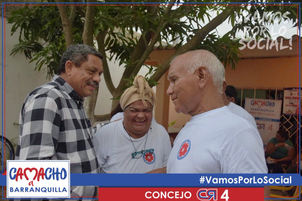 josecamacho01's tweet photo. ¡Me alegran la vida y con sus ganas de salir adelante me impulsan a seguir trabajando por ellos!
#VamosPorLoSocial en la primera infancia, en el adulto mayor, en las madres y en toda la comunidad☝🏼.
🔴 #ConcejoCR4 #CR4 #Barranquilla 🔵 https://t.co/nQW2fYuAyq