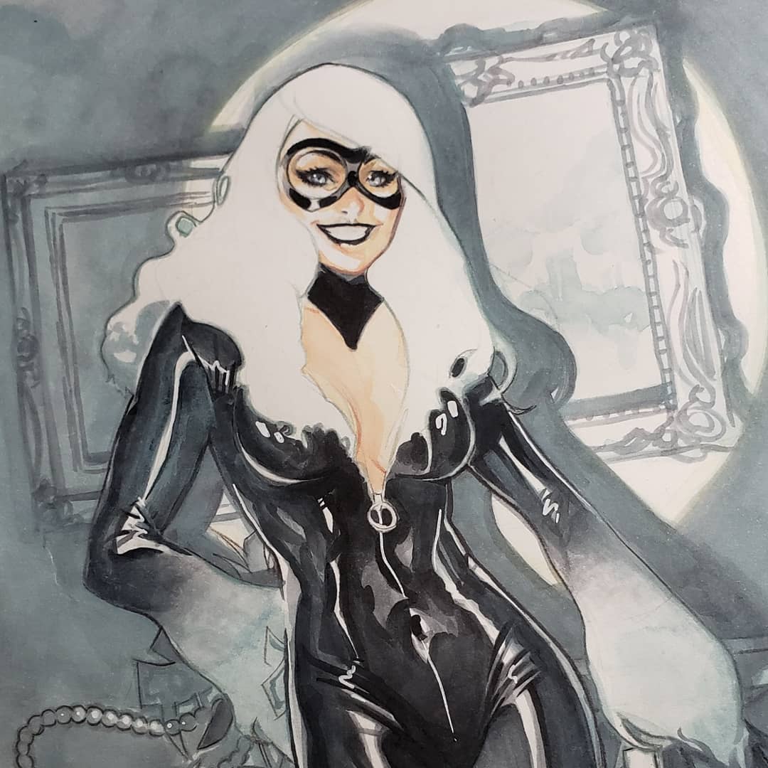 benharveyart's tweet photo. #precommission for @keystonecomiccon 2019🕷️🕸️
_
#spiderman #blackcat #spiderverse #feliciahardy #spidermanandblackcat #marvel #benharveyart #artistalliez https://t.co/7PVCfzooCU