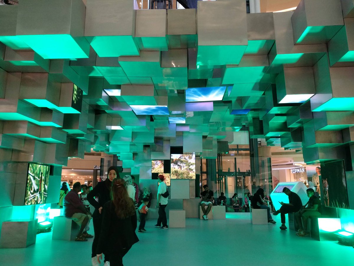 ohr_talk's tweet photo. Revealing the FRP structure we have been working on - Tree of Tales. This pavilion will be at the Suria KLCC concourse untill this Friday, do visit. It commemorates Petronas' 45th anniversary. https://t.co/L3LCDnFmKt