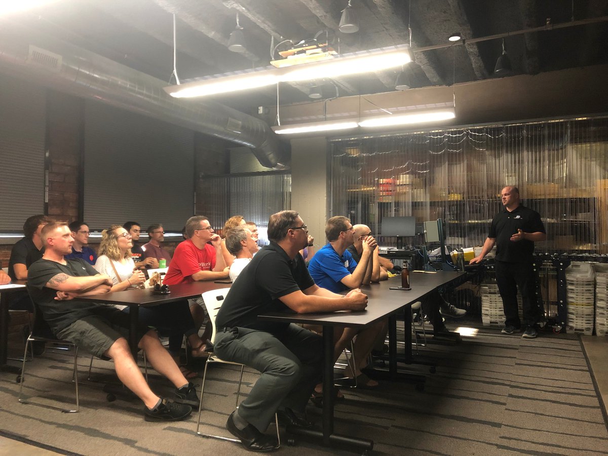 Heimosophy's tweet photo. Thanks to everyone who joined us at the SolidWorks User Group meeting last night. Good information, food, drink &amp; fellowship were shared by all. #CAD #SolidWorks #Design #SwugOne https://t.co/S8PcuYDXUP