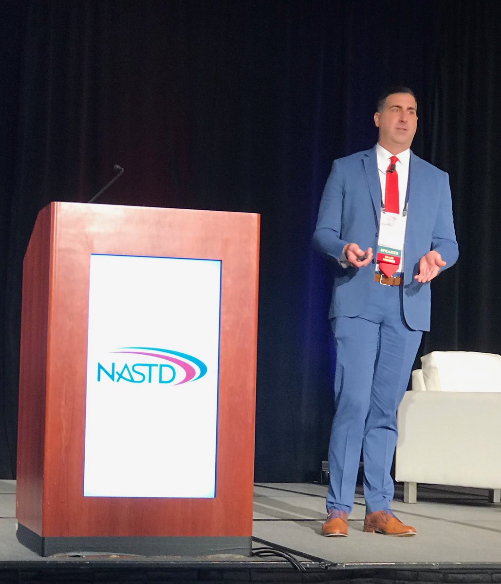 USA_Brad's tweet image. Byron Decoteau President of NASPE discusses Workforce Issues in State Government at #NASTD Annual.