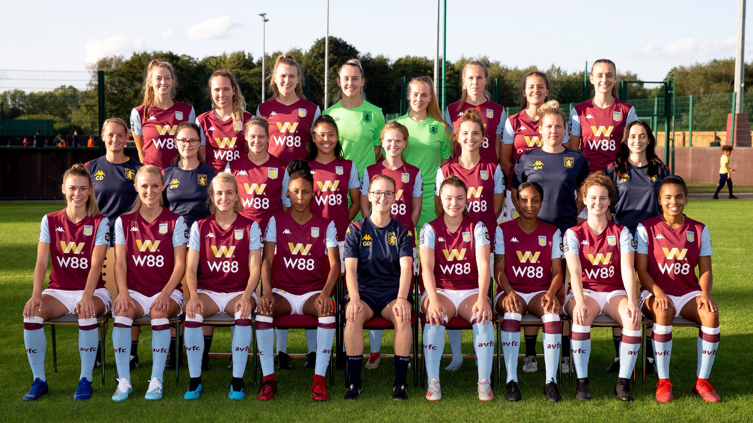 Aston Villa Women's Amy West "We Change in Summer" Under A