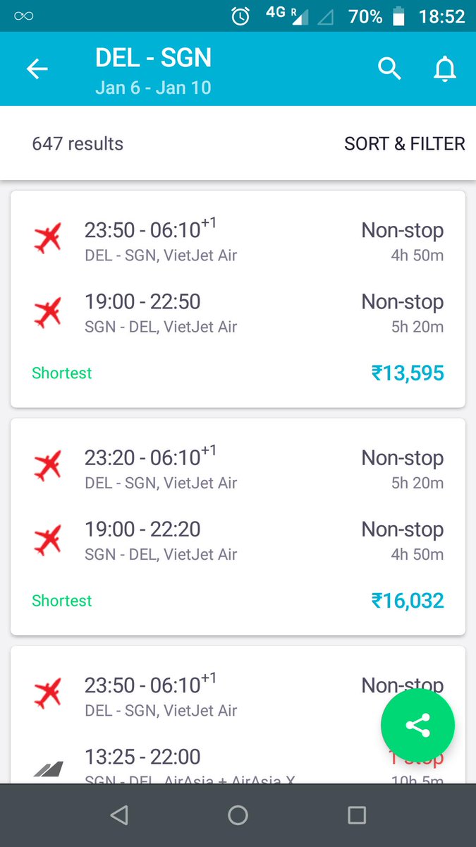 SunOfGan's tweet image. #Vietjet announces direct flight from Delhi to Ho chi Minh City. 

#TravelDeals #TravelHacker