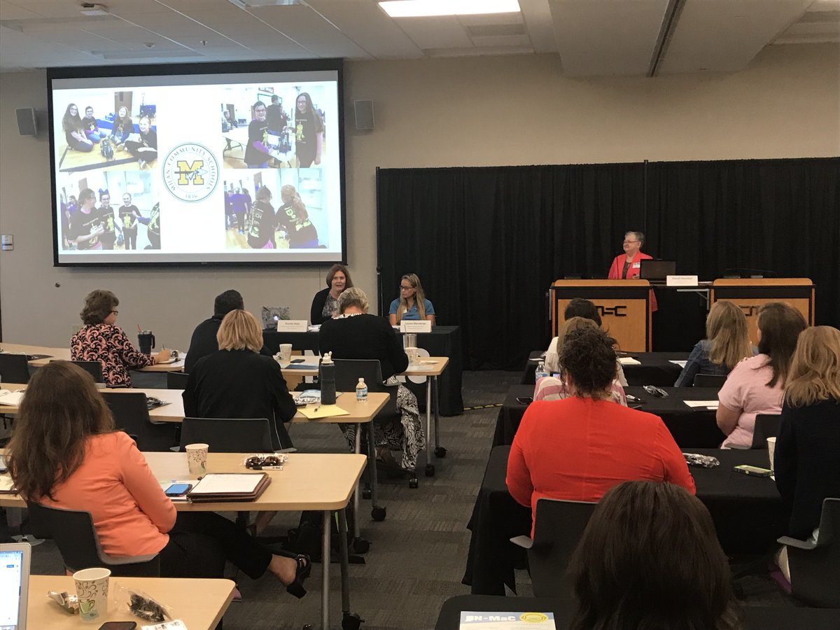 GenesisP2S's tweet photo. Genesis & partners, @St_LouisSchool @JCDSchools @MilanSchoolCorp @BTDManufacturer, spoke at the IN-Mac Micro-Grant Impact Summit at the Indiana Manufacturing Institute today. They shared the impact the micro-grants had on the youth in Ripley County. #inmacmicrogrant @PurdueINMaC https://t.co/CcsdltA1g8
