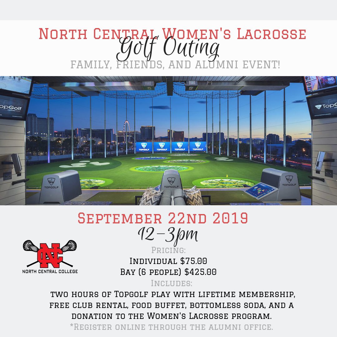 NCCWomensLax's tweet photo. 🚨We are just about a month away from our annual golf outing!! Be sure to register ASAP! 🔗 is in bio ⛳️ #cardinalfamily #golfevent #topgolf #nccwomenslax https://t.co/XRZq86ASI9