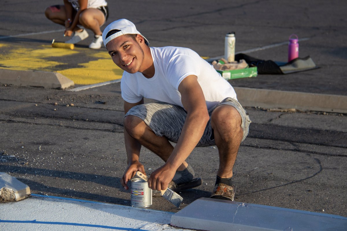 Class of 2020 it is time to leave your mark . . . on the parking lot. Reserve your spot now for $20.20. Parking lot painting will be August 30th from 6-9 p.m.
