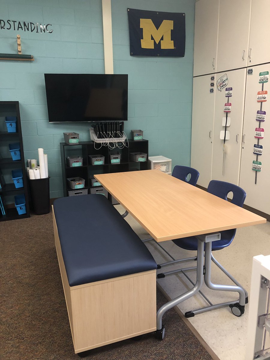 MrsSawyer6th's tweet photo. Its amazing how every classroom is unique, but they all foster the same things! #saslearningspaces #collaboration #creativity https://t.co/UmUrCX6NrJ