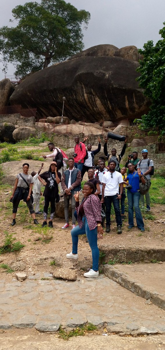 saphotoAcademy's tweet photo. Adventure, trip, tourism, all was fun as we visited the famous Olumo Rock today.
It was worth it, learning about the ancient history of Abeokuta.
#sapaadventure #saparoadtrip https://t.co/Z3HBdzmF8X