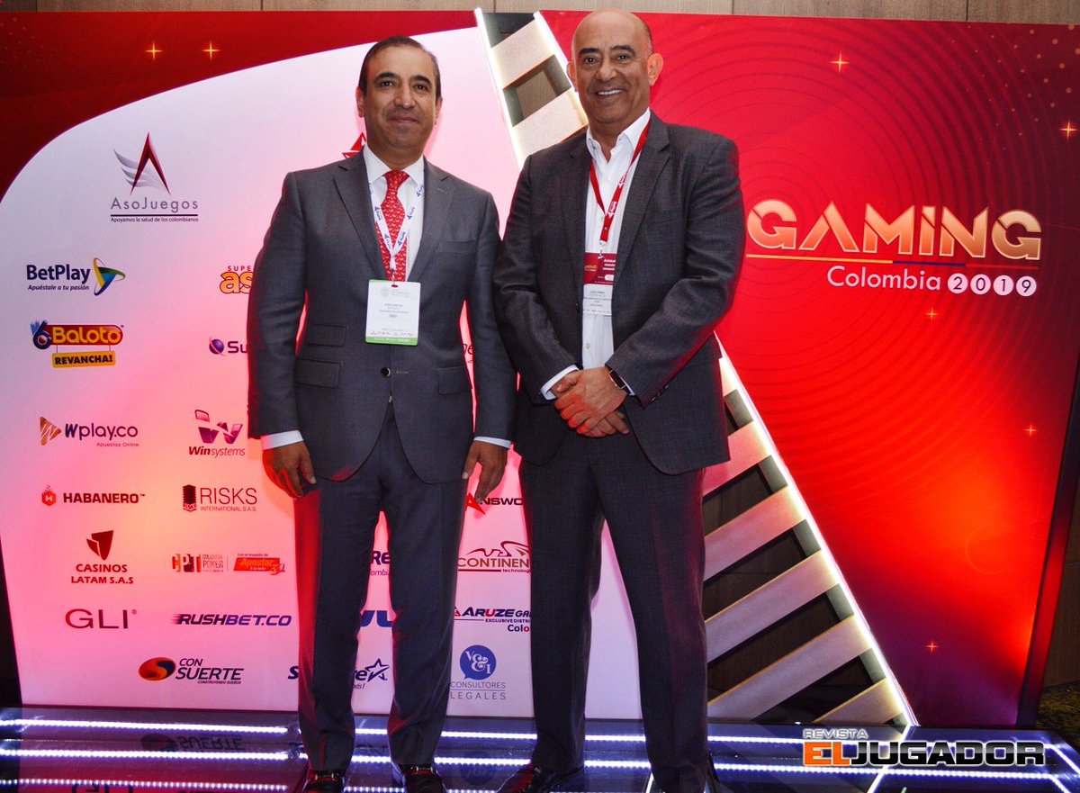 RevistaJugador's tweet photo. En la fotografía el Presidente de @AsojuegosCol doctor Juan Carlos Restrepo y el Director General de @FADJA_COLOMBIA José Aníbal Aguirre en #Gamingcolombia

#Colombia #Bogota #Bogotá #fadja #bets #juegolegal #juegoresponsable #juegosdeazar #gaming https://t.co/bPh7juTISX