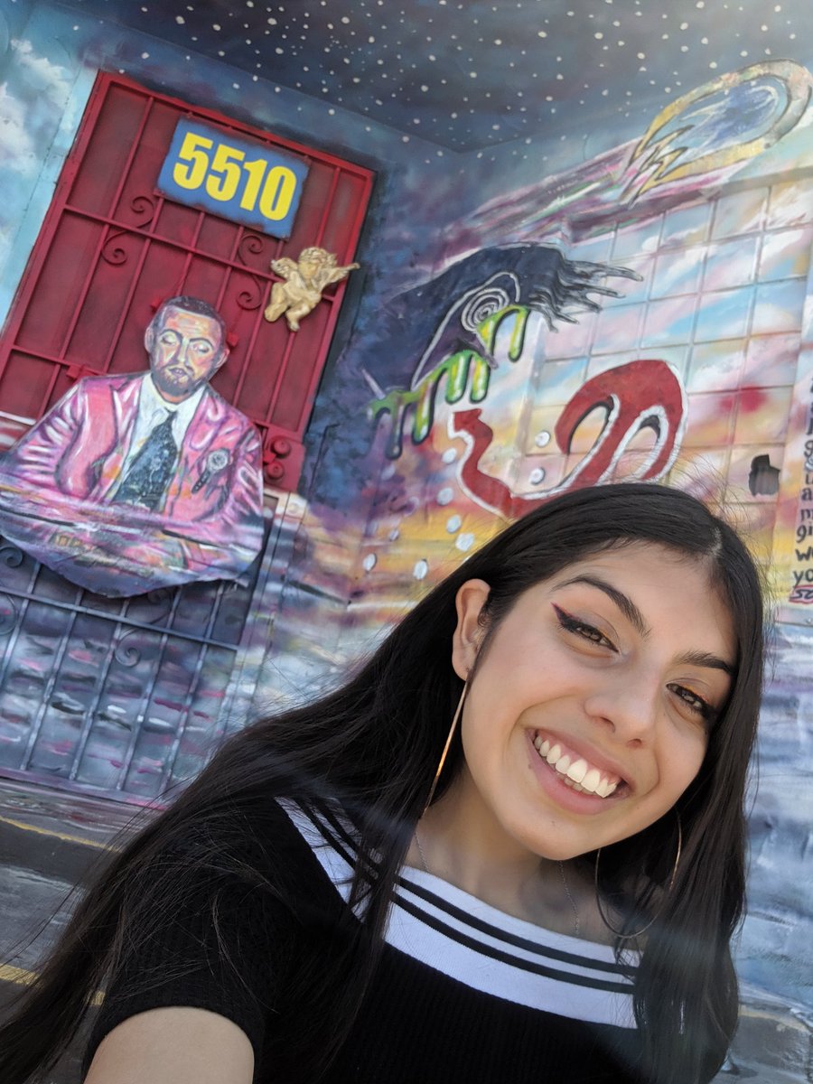 unstablegeniuss's tweet photo. "So it goes, And that's life" 
This mural is for Malcolm McCormick and his legacy. It is located on 5510 Paisano El Paso, Texas. @macmiller will forever be a staple as a legend. He left us too soon but his music will forever be there for us when we need him the most. #macmiller https://t.co/j7a5RqJi0t