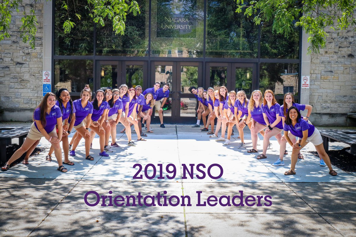 Your 2019 New Student Orientation Leaders!
New students - Get ready to celebrate with a weekend full of Purple Pride!
💜🦅 #niagara23