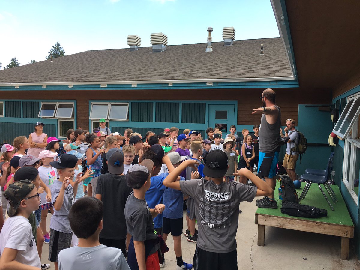 MrMooreWME's tweet photo. We made it!  Getting ready for lunch at Outdoor Ed 2019!  @WildcatPrideK5 https://t.co/QQVCmP0YhL