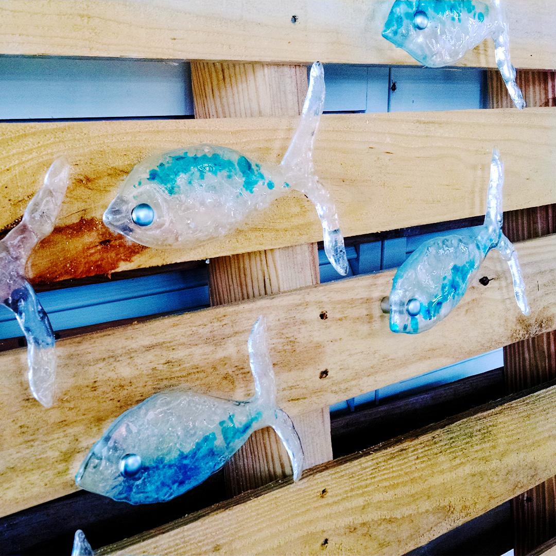 Displays2go It S The Standoffstandoff Which Customer Submitted Diy Standoff Project Is Your Favorite 1 Fish Eyes 2 Art Mounting 3 Map Overlay 4 Led Log Table T Co Lnblcugrof