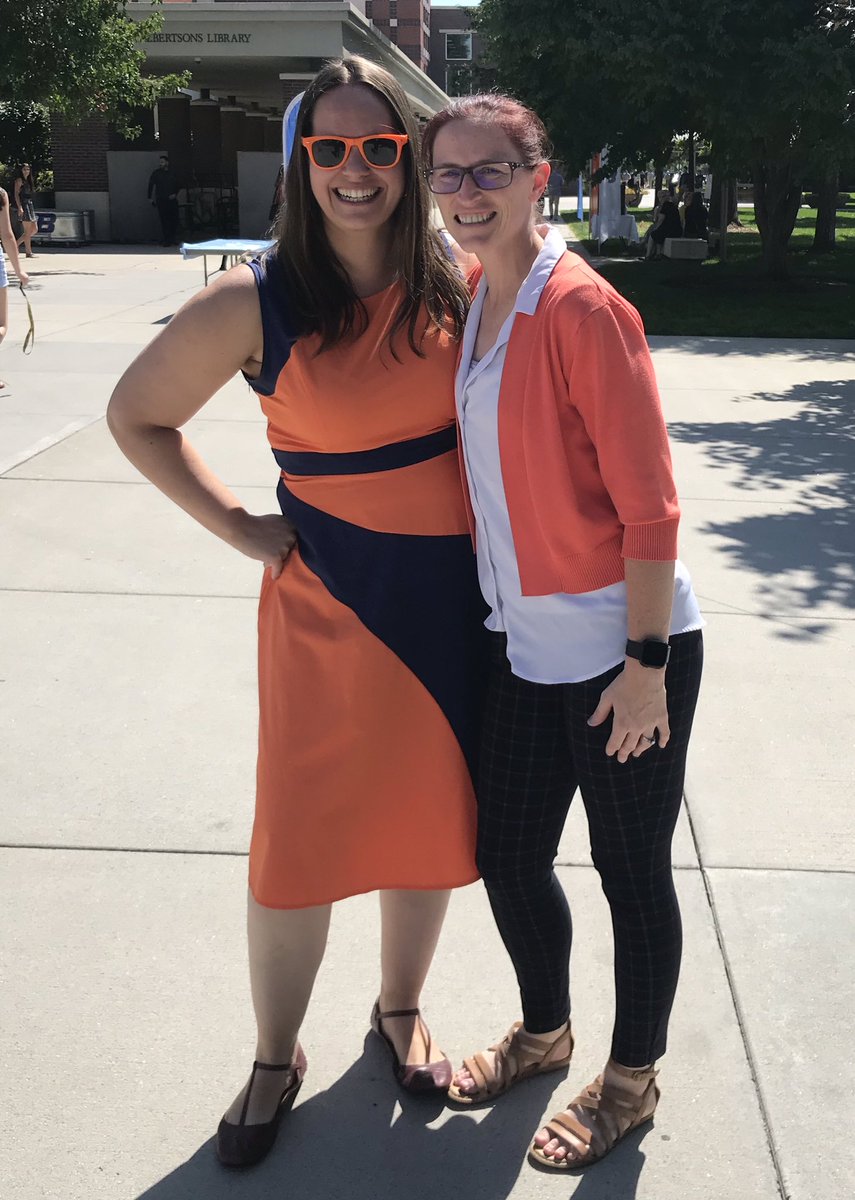 MarleneTromp's tweet photo. So wonderful to meet so many of you today at the picnic!  Thank you for coming together (often in orange and blue) to launch our new year at @boisestatelive! https://t.co/RsZciMHm7l