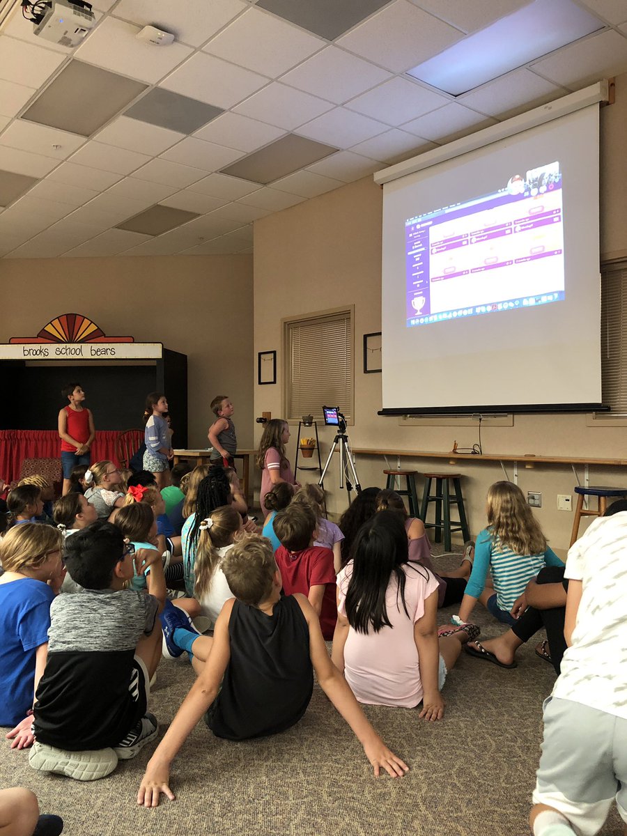 4th grade bears got to Skype with Paul from Night Zookeeper! What an amazing experience!