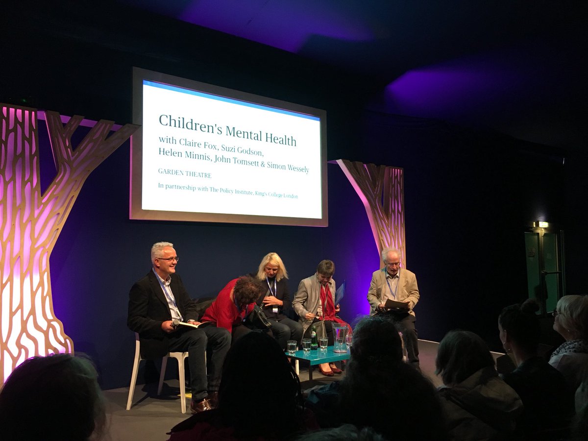 Packed house for Children’s Mental Health at @edbookfest #EdBookFest - @suzigodson @WesselyS @johntomsett @Fox_Claire + Helen Minnis