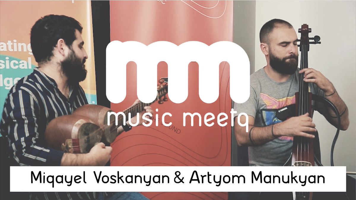 #MusicMeetq is a video series of live improv sessions, which creates music bridges between musicians. This time our guests were cello player Artyom Manukyan and tar player <a href="/taroskanyan/">Miqayel Voskanyan</a> ow.ly/vu6j50vDPK3