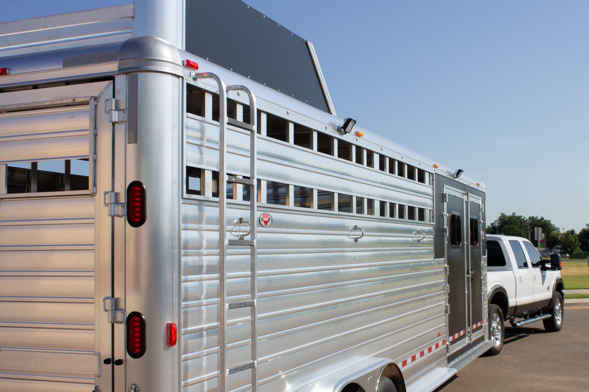harttrailers's tweet photo. As promised, the very first trailer off of the line in the NEW MATTE BLACK finish!
.
.
.
#Hart #Trailer #HartTrailer #StockTrailer #Rodeo #SmartTack #HartSmart https://t.co/CXSWncurIN