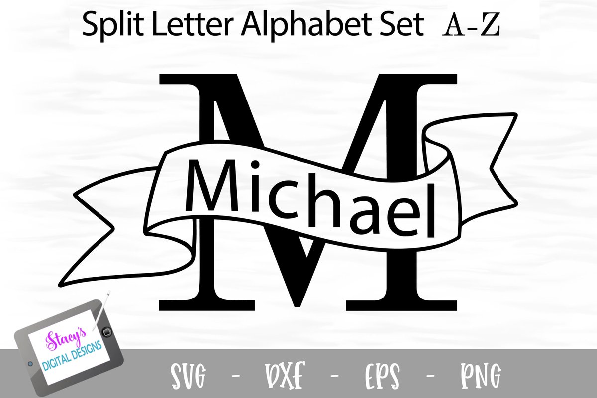 Download View Split Monogram Letters Free Svg Pics Free SVG files ...