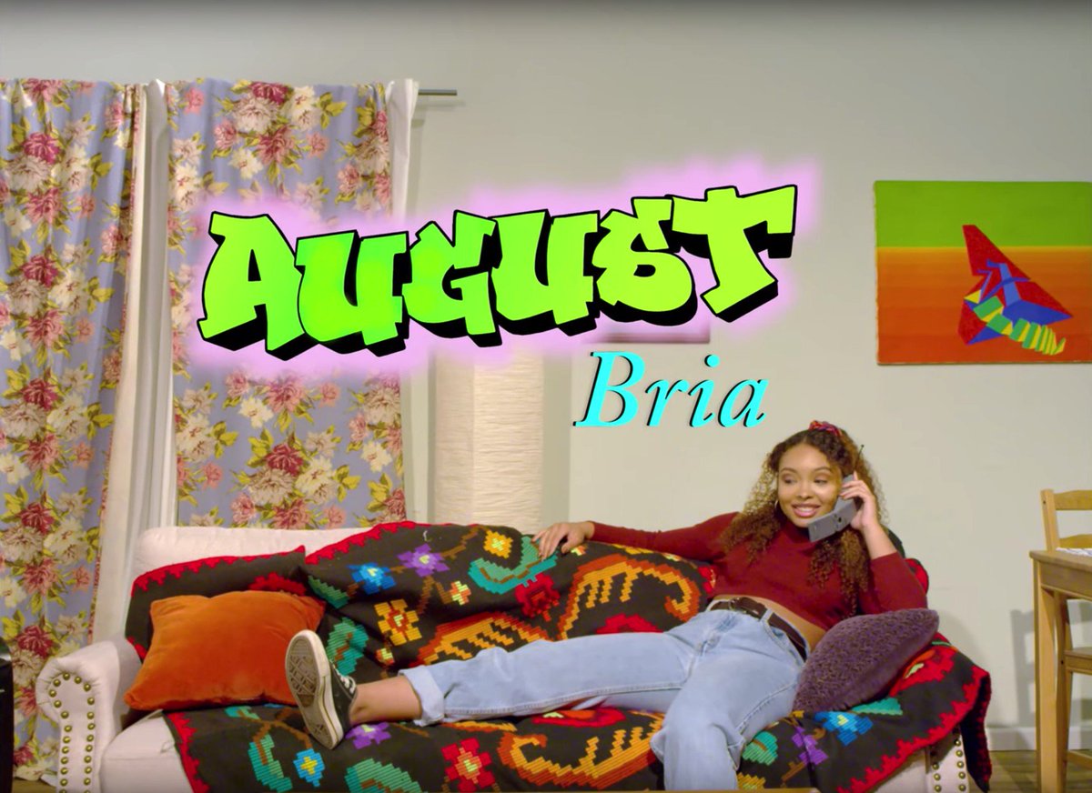 LyricaLemonade's tweet photo. Chicago-based collective DIAL UP recreate iconic TV shows in their new music video for "August" 

https://t.co/TI0hXXrCZ6

[@dialupstuff] https://t.co/dcMnbOVREM