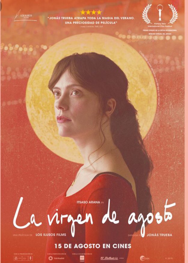 alfonsoalbacet's tweet photo. Un buen plan para hoy día del espectador en los cines, LA VIRGEN DE AGOSTO. Yo voy, ya os contaré... https://t.co/50tZfCbiGq