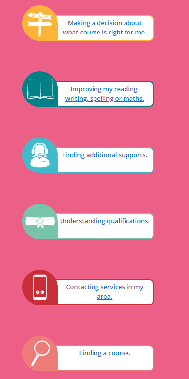 aontas's tweet photo. The updated #OneStepUp #InformationBooklet is now even more accessible & efficient for signposting adults to the resources they need including guidance services, access offices, funding supports & course options. It's available for free on the new website: https://t.co/2KW8d00Aq2 https://t.co/K0SaDRYzFh
