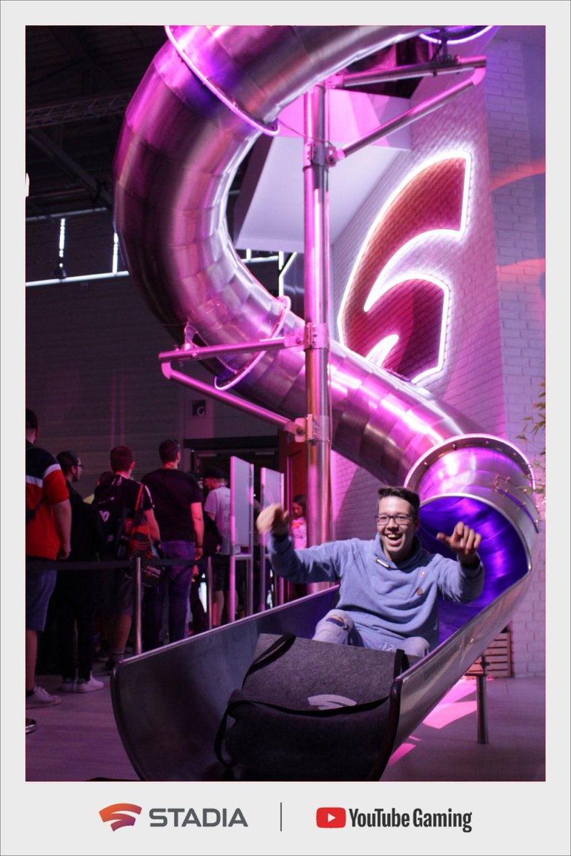 Thank you @GoogleStadia for having me at #gamescom2019 #stadia