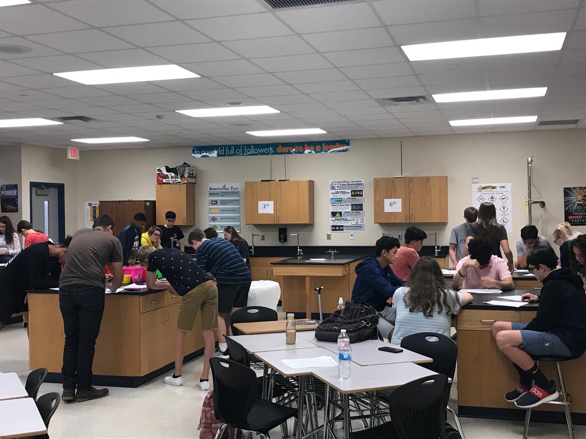 First period learning about lab safety. #sailtosuccess