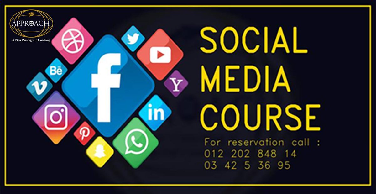 ApproachCompany's tweet photo. Get 20%off
When you register now and before Thursday 29th of August 2019
Invest your time and money and learn the secrets of the Social Media Channels with our excellent
#Social_Media_Marketing_Course
Contact us:
#Email:
info@approach-eg.com
#Cellphone #WhatsApp:+20 122 028 08 14 https://t.co/vgDoDBkiYh