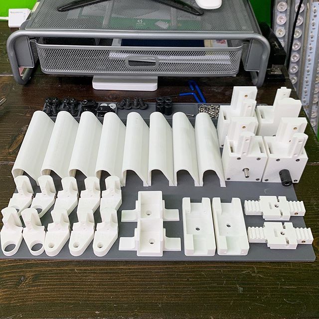 ErnessiFarms's tweet photo. Organization is key... #3dprinting #automation #verticalfarming #hydroponics #indoorfarming #indoorag #indooragriculture #urbanfarming #urbanag #urbanagriculture #nerdfarmer #indoorfarm https://t.co/Oh70bmyFIs https://t.co/OLQBy7LGtn