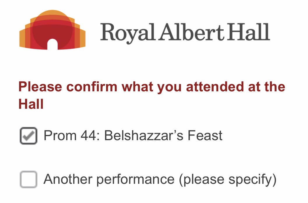 twitti100's tweet photo. I don‘t often participate in a survey but this time I want everyone to know that yesterday‘s concert was absolutely marvellous!
#Prom44 #BelshazzarsFeast
@GeraldFinley @londonsymphony @LSChorus @SirSimonRattle @simonhalsey https://t.co/qDM08RSfvv