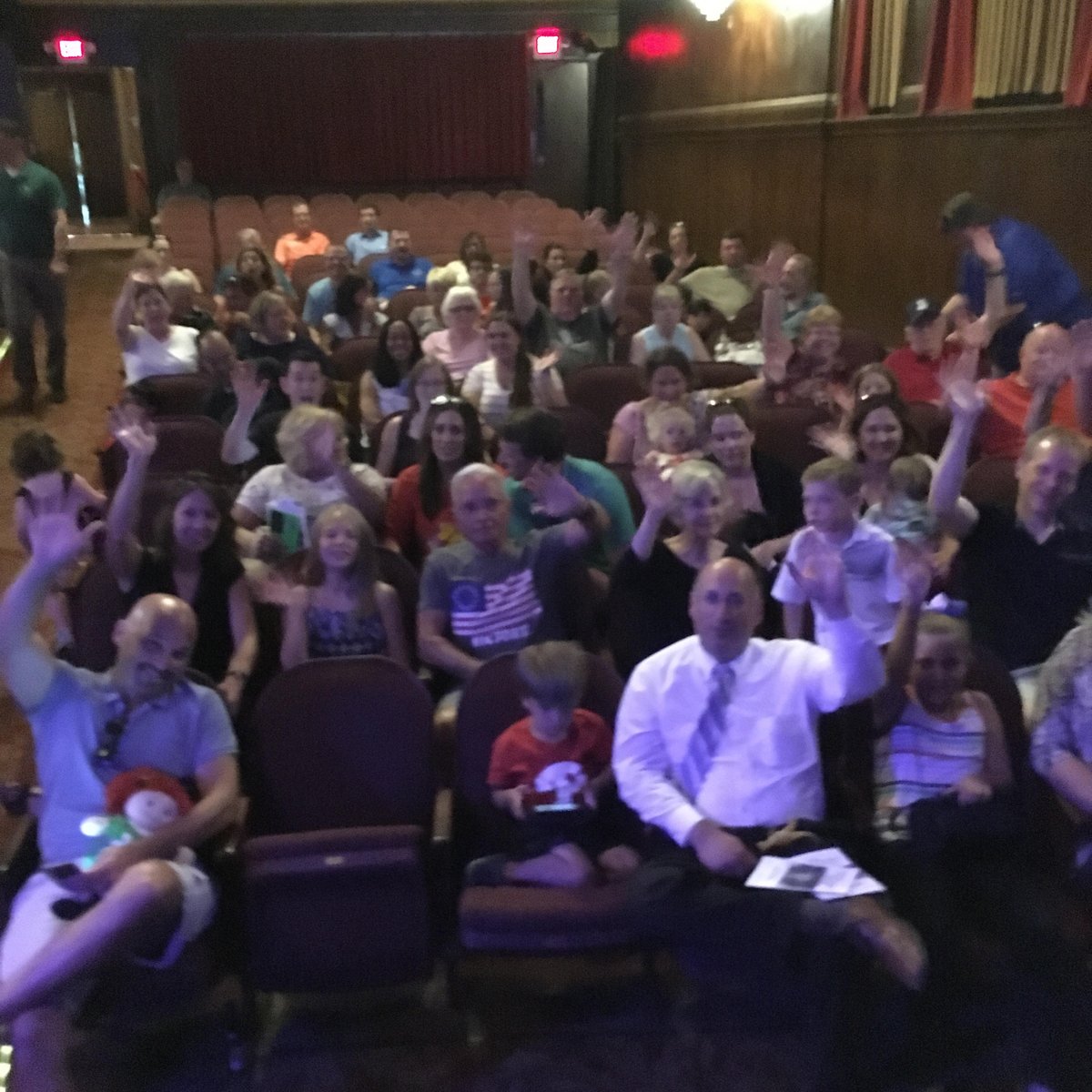 TheMediaTheatre's tweet photo. Lots of people are attending shows @TheMediaTheatre Where are You? https://t.co/3anJkXqLAc #somethingtosee #newseason #matilda #elf @PhillyInquirer @NBCPhiladelphia @ILoveThatPlace https://t.co/T0CcgCt5ha