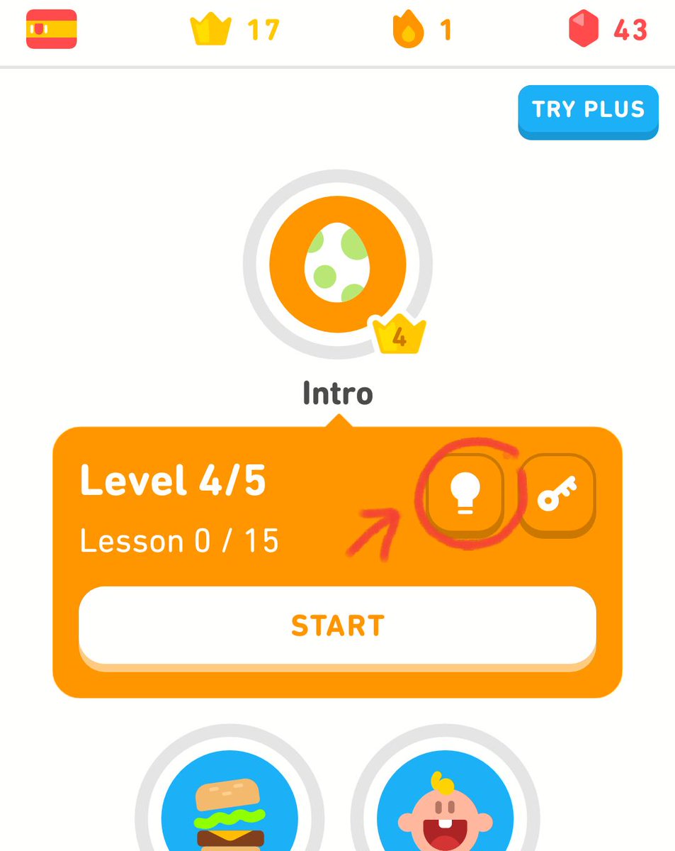 StudyblrUVI1's tweet photo. When you're about to start a lesson, hit the lightbulb. It takes you to the lesson's page.
#Duolingo #Advice https://t.co/JBYzxPWcJY