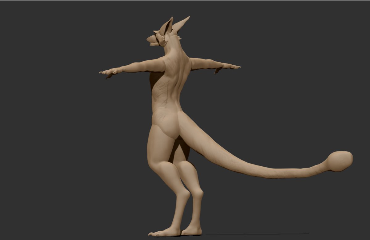 DithersDen's tweet photo. Yep. Stream success. It actually looks like a sergal. 

I did what I wanted and got me the sergal I said I’d get.

I can live with that.

NOW TO LEWD THIS SERG https://t.co/NvJcSRY68l