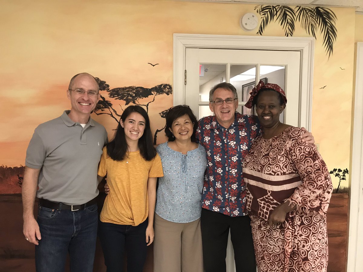 WRAtlanta's tweet photo. It’s not uncommon for volunteers to be moved by serving refugees in the U.S. to pursue serving them abroad. This is true of the Hills family, who are heroes of ours. They remind us of the many inspirational volunteers we’ve had the chance to serve alongside for the past 40 years. https://t.co/l8IKWGsGmn