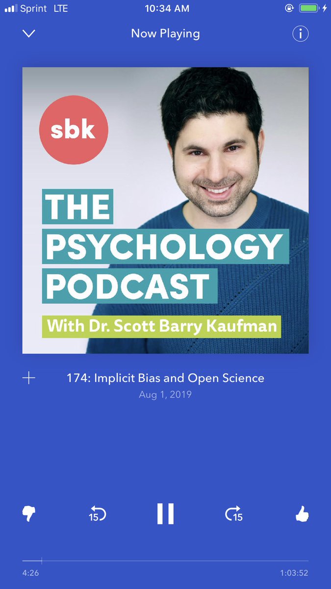 Absolutely loved this! #ThePsychologyPodcast