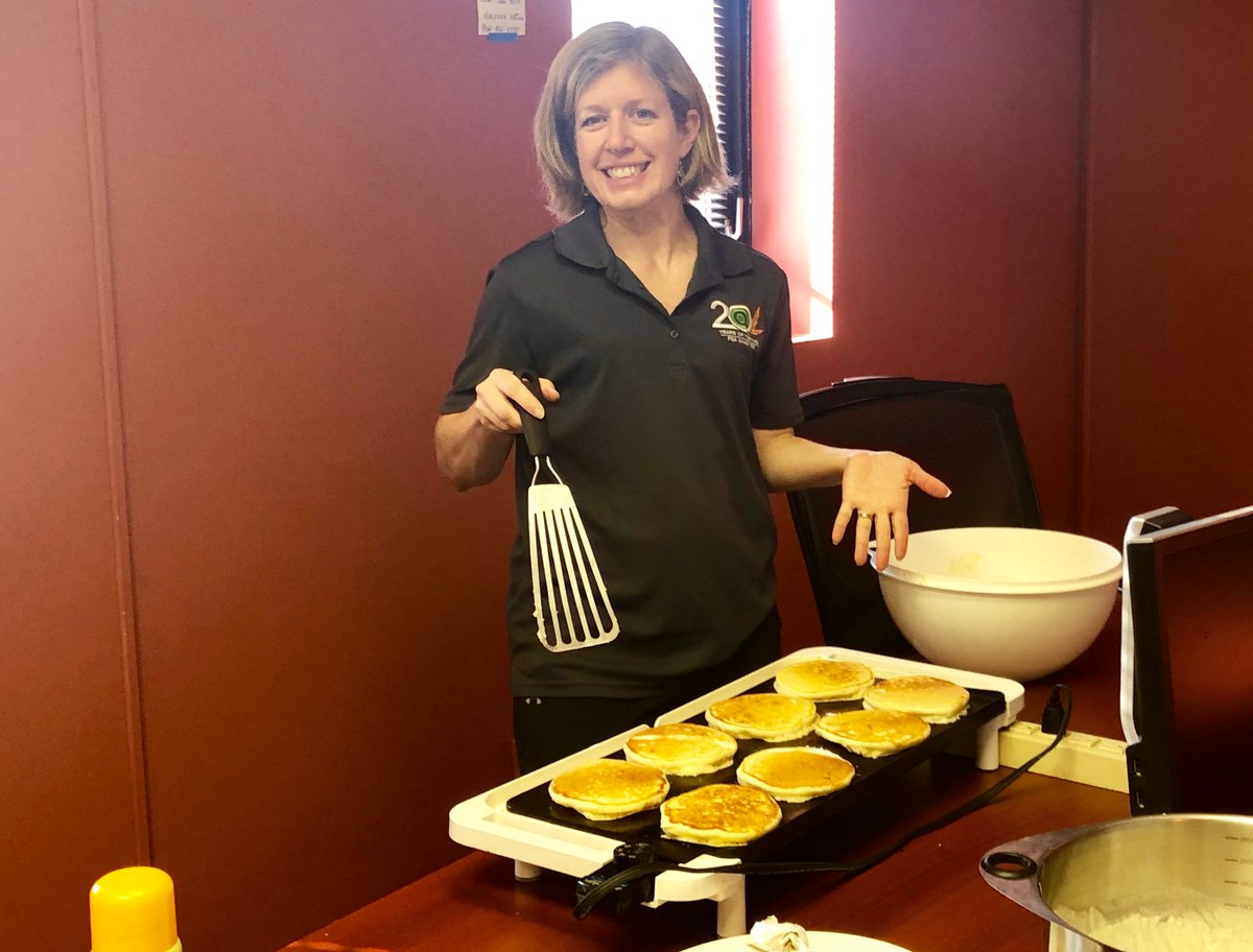 PQATesting's tweet image. A great way to start the morning. Our #PQATesting &amp;amp; 
@PLATOTesting Fredericton team got together for a pancake breakfast!