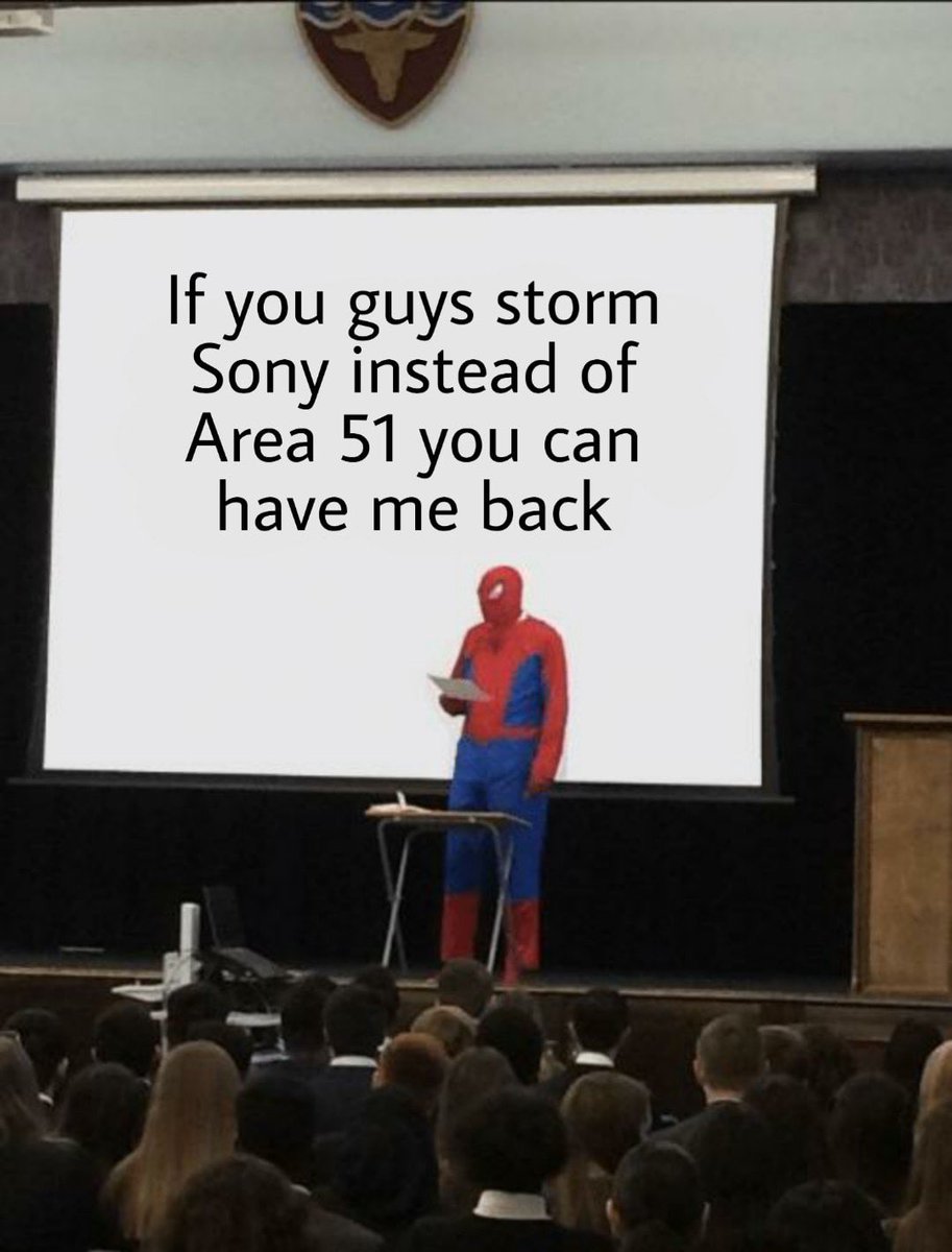 JnTNtmt's tweet photo. Interesting #SaveSpidey (The meme it’s no mine, I also don’t know it’s creator) #stormsonytosavespidey lol https://t.co/XOEcYUNoyM