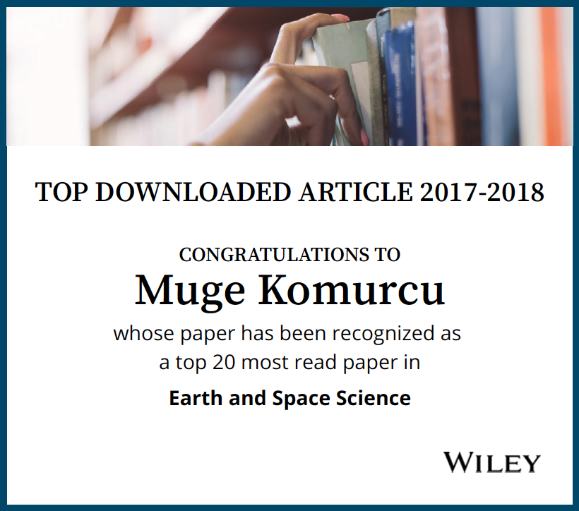 A Big Thank You to All who Read our Paper on High-Resolution #ClimateProjections for the Northeastern United States published in @AGU 's Earth and Space Science ! 
#climatechange #climateprojections #climaterisk #mit
M. Komurcu, K.A. Emanuel, M. Huber, R.P. Acosta, 2018.