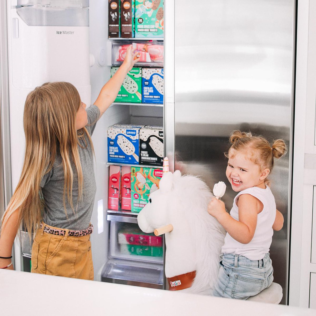 When you can't reach the top shelf, you fill the whole freezer. #Goals #Yasso 
<a href="/saltylashes/">Salty Lashes</a>