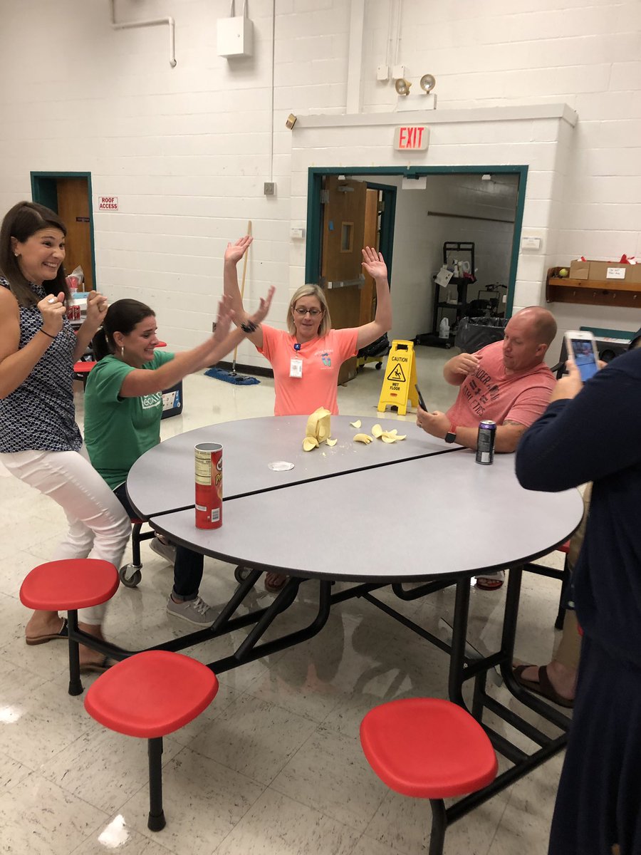CarrsvilleElem's tweet image. “The Pringle Challenge Winners!” #The5Cs