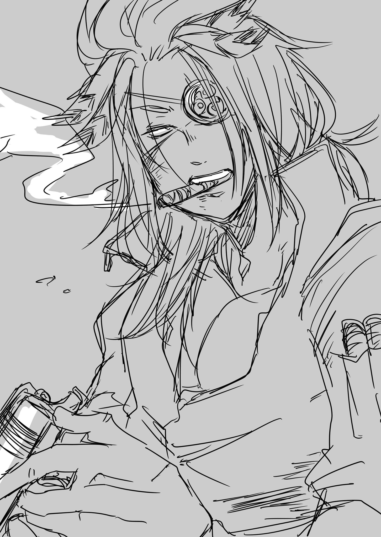 Funel Auf Twitter Wlwイラスト 闇吉備津に葉巻吸わせたくて 和キャストにだっていろんな可能性があるとおもいます 絶対 カッコイイ カッコイイから T Co Joiyqysroi Twitter